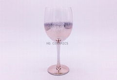 Chromed  Wine Glass ,champagne