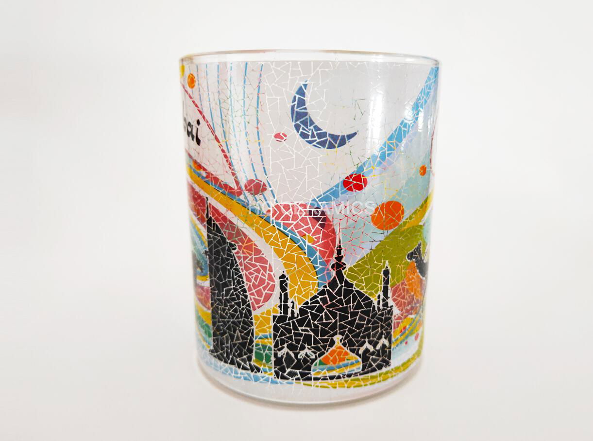 Mosaic  glass mug  3