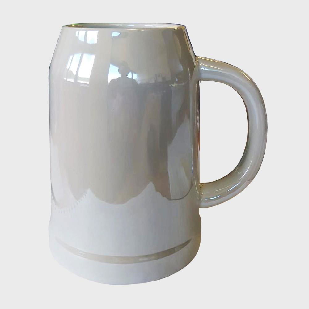 Pearl metallic Sublimation beer stein ,500ml