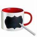 Starbucks chalk mug with three tone