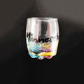 Rainbow color bottom shot glass 2