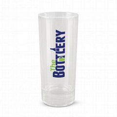 Thicker bottom shooter glass