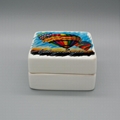 Square porcelain sublimation jewelry box