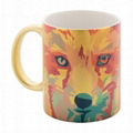 Satin finish metallic sublimation mug