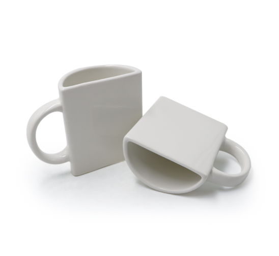 Ceramic half mug 2