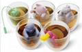 Silicon tea infusers