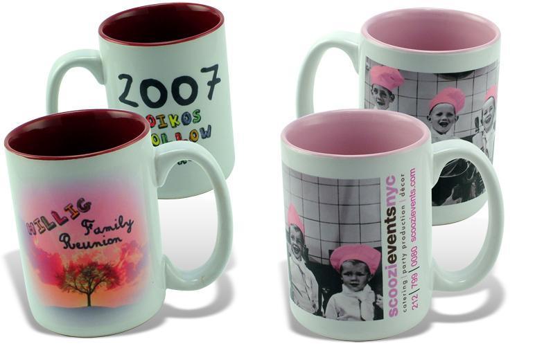 photo mug,sublimation coated  2