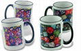 photo mug,sublimation coated  3