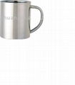 Stainless steel travel mug, sublimation coated,Car mug 