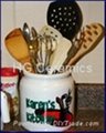 Sublimation coated Biscuit Jars/ Cookie Jars/ Kitchen Canisters 