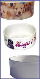 Dog bowl ,Sublimation coated 3