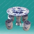 景德镇陶瓷青花瓷桌