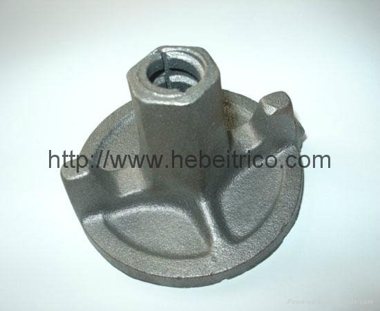 Formwork accessories: casted wing nut 