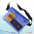 2015 popular pvc waterproof waist bag for all ages convenient to travel