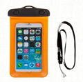 High quality swiming waterproof pouch for iphone 6 plus