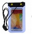 New style pvc waterproof bag with handle for samsung galaxy
