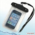 hot sale camouflage color waterproof float bag for iphone 4s 5s