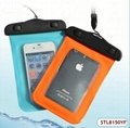 Durable camouflage color waterproof float bag for iphone 4s 5s