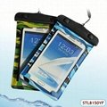 Beautiful convenient travel cell phone waterproof case