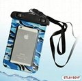 Durable travel mobile phone waterproof cover