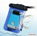 Eco-friendly material pvc waterproof bag for iphone 4s 5