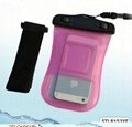 Waterproof bag with armband for iphone 5s