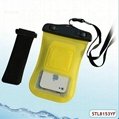 Waterproof bag with armband for iphone 5s