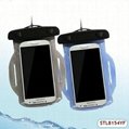 newest ipx8 diving 5-10m waterproof case for htc one mini
