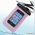 fashion design iphone 4/4s waterproof cover case