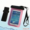 China supply waterproof phone bag for samsung galaxy s4