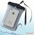 Fast delivery camping plastic universal waterproof dry bag for iphone 5 5s