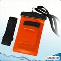 Unique design PVC waterproof bag for samsung note 4