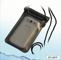 waterproof plastic phone bag /PVC waterproof phone bag /mobile phone waterproof 