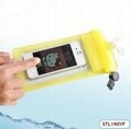 Cell phone clear pvc waterproof gift bag