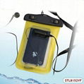 Best quality pvc water resistant bag for iphone with aux code