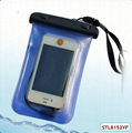 Best quality pvc water resistant bag for iphone with aux code