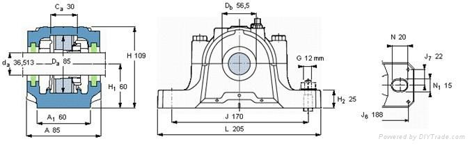 SKF SNL509 Split Plummer Block Housings