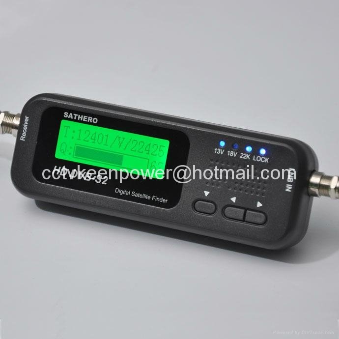 Pocket Digital Satellite Finder Meter Satellite Meter Finder HD Signal Digital 4
