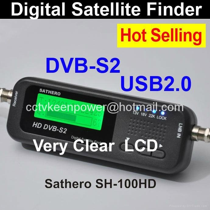 Pocket Digital Satellite Finder Meter Satellite Meter Finder HD Signal Digital