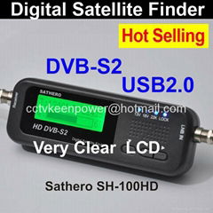 Pocket Digital Satellite Finder Meter Satellite Meter Finder HD Signal Digital