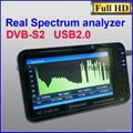 Sathero SH-600HD DVB-S2 Digital Satellite Finder with Spectrum Analyzer 7inchLCD