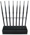 High Power WiFi GPS Cell Phone Jammer and UHF VHF Lojack Jammer