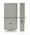 Mini Portable Cell phone & GPS Jammer + Light Brown 2