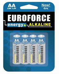 Alkaline Battery AA size LR6