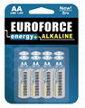 Alkaline Battery AA size LR6 2