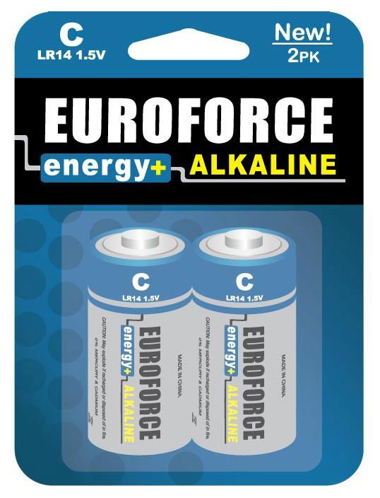 Alkaline Battery C size LR14 LR14 C size EUROFORCE (China