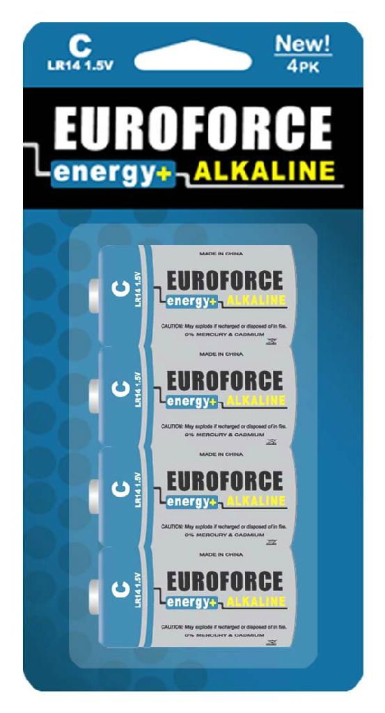 Alkaline Battery C size LR14 2