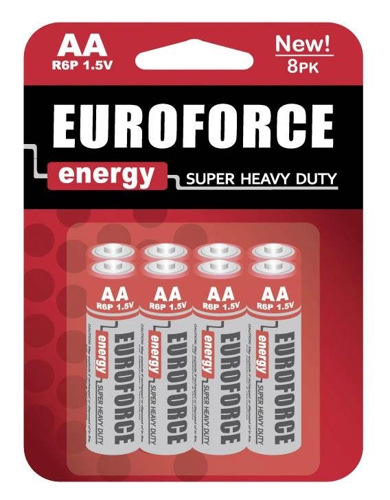 Zinc Manganese Battery AA size R6 4