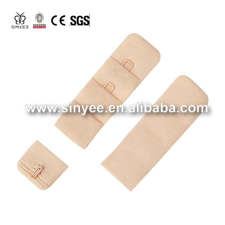  3*1 Factory price Seamless Nylon Hook and Eye Tape,swimwear back fastener 2