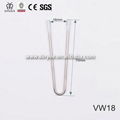 U shape stainless steel underwire for swimwear 